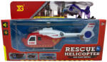 PRCK Macheta Elicopter metalic de salvare cu lumini si sunete - model Fire A-207 (JPT)