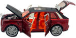  Macheta Rolls Royce Cullinan visiniu replica sunet, lumini, claxon, deschide tot