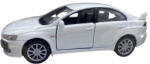 Kinsmart Macheta metal Mitsubishi Lancer Evo x alb (JPT)