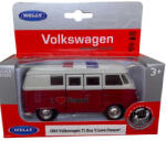 Welly Macheta Volkswagen bus t1 *i Love France* rosu/alb 1/34 (JPT)