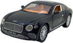 PRCK Macheta metal Bentley negru replica deschide usi, fum, capota, portbagaj 22cm (JPT)