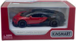 Kinsmart Macheta metal Bugatti Chiron rosu 1: 36 Kinsmart (JPT)