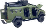 PRCK Macheta metal Hummer blindat de armata cu sunete, lumini, deschide usile (JPT)
