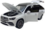 PRCK Macheta Mercedes GLE 350 replica alb 1: 24 sunet, lumini, deschide usile (JPT)