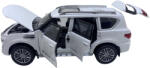  Macheta metal Nissan Patrol alb sunet lumini resort 1: 32