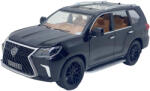 Dimian Macheta replica Lexus LX570 1: 18 negru cu sunete, lumini, deschide tot (JPT)