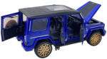 JPT1 Macheta replica Mercedes G albastru cu sunete si lumini scara 1: 32 (JPT)