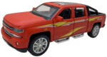 JPT Macheta replica Chevrolet Silverado rosu cu sunete si lumini (JPT)