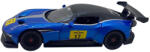 JPT Macheta replica metal Aston Martin vulcan albastru cu sunete si lumini deschide usi si capota 1: 22 (JPT)