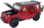 JPT Macheta replica Mercedes G Class metal rosu deschide usi, capota, portbagaj 1: 24 (JPT)