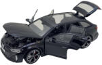  Macheta replica Audi RS6 negru deschide 4 usi, portbagaj si capota, lumini si sunete