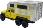  Macheta Mercedes Camper Off-Road Brabus, Scara 1: 32, cu Functii Interactive Culoare Galbena