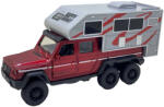 Chimei Model Macheta Mercedes Brabus visiniu Camper Off-Scara 1: 32, cu Functii Interactive Culoare Rosie (JPT)