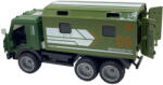  Macheta Camion militar cu bena de plastic si cap metalic, model realist, 1: 32