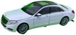  Macheta Mercedes-Benz S-Class Welly scara 1: 24- alb