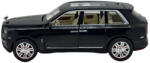  Macheta Rolls Royce Cullinan SUV Die-Cast 1: 24 Negru - sunete, lumini si resort- 20cm