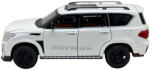 JPT Macheta SUV Nisssan Patrol Alb Off-Road 1: 24 - sunete, lumini si resort- 20cm (JPT)