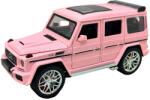  Macheta Mercedes SUV Roz Mercedes G-Class V12 - Scara 1: 24- sunete, lumini si resort