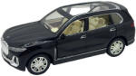 Chimei Model Macheta metal BMW X7 negru cu fum, sunet, lumini, deschide usi (JPT)