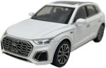 Chimei Model Macheta Audi Q5 1: 24 alb replica deschide usile, capota si portbagaj, sunete si lumini (JPT)