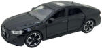 XIN SHI DAI Macheta metal Audi RS7 negru scara 1: 32 - cu lumini, sunete, usi si portbagaj care se deschid (JPT)