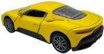  Macheta metal replica Aston Martin galben scara 1: 43, lumini, sunete, usi deschise