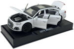  Macheta Audi A8L 1: 32 alb replica metal lumini si sunete, deschide usi, capota, portbagaj