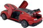 Qunda Toys Macheta Chevrolet Camaro rosu 1: 36 replica metal lumini si sunete, usi capota si portbagaj deschise (JPT)
