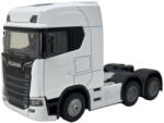 JPT Macheta Scania T770S 1: 32 alba replica metal lumini si sunete usi deschise (JPT)