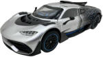  Macheta Mercedes-AMG ONE 1: 24, replica metalica gri argintiu