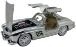 JPT Macheta Mercedes 300 SL Gullwing 1/24 replica metal crom cu usi tip fluture (JPT)