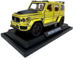  Macheta Mercedes G class auriu cu sunete, lumini, deschide usile si capotele