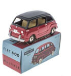  Macheta Fiat 600 Multipla Mercury series 1/43 red/black