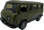 JPT Macheta microbuz militar UAZ 1: 32 replica metal usi deschise verde (JPT)