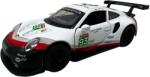 JPT Macheta Porsche RSR Racing 1: 32 replica metal lumini si sunete usi deschise alb rosu (JPT)