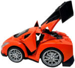 JPT Macheta metal Lamborghini mini portocaliu cu lumini si sunete (JPT)