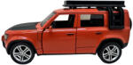 JPT Macheta metal Land Rover Defender portocaliu 1: 28 sunet, lumini (JPT)