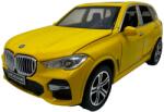 XD Macheta metal BMW X5 galben 1/32 sunet lumini deschide usile si capotele (JPT)