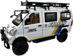 Jinlifang Macheta CamperVan duba alba 1/24 cu sunete lumini accesorii deschide usile (JPT)