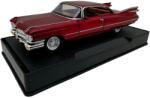 JINCHEJIANG Macheta Auto Cadillac Eldorado 1959 replica rosie visiniu clasica cu usi deschise 1: 32 (JPT)