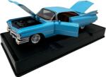 JINCHEJIANG Macheta Auto Cadillac Eldorado 1959 replica albastra clasica cu usi deschise 1: 32 (JPT)