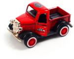 JPT Macheta metal camioneta rosie retro cu sunet si lumini 1/32 (JPT)