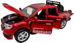  Macheta Ford Ranger Raptor 1: 32 rosie replica metal lumini si sunete usi deschise bena functionala