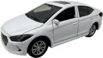  Macheta Hyundai Elantra alb 1: 32 replica metal lumini si sunete, usi deschise