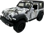 JPT Macheta Jeep Wrangler camuflaj alb sunete lumini deschide usile 1/36 (JPT)