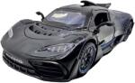 LJX Models Macheta supercar Mercedes AMG ONE negru 1: 32 replica metal lumini si sunete, usi fluture deschise (JPT)