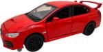  Macheta Subaru WRX STI rosu 1: 30 replica metal lumini si sunete usi capota si portbagaj functionale