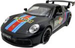 Newao Macheta Porsche Martini 88 negru1: 32 usi capota portbagaj functionale sunete si lumini (JPT)