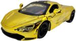 JPT Macheta McLaren auriu 1: 32 replica metal usi capota portbagaj functionale sunete si lumini (JPT)