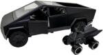  Macheta Tesla Cybertruck cu ATV neagra 1: 43 replica metal usi deschise